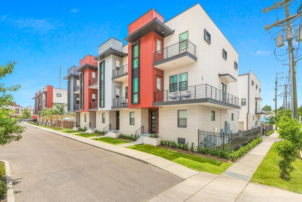 뉴올리언스 Private Townhouse In A Secure Location 빌라 외부 사진