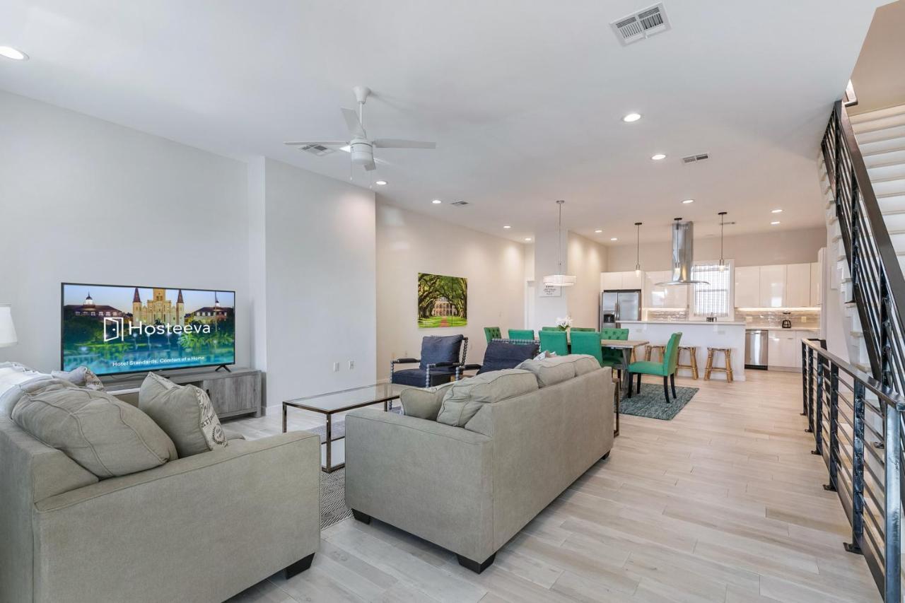 뉴올리언스 Private Townhouse In A Secure Location 빌라 외부 사진
